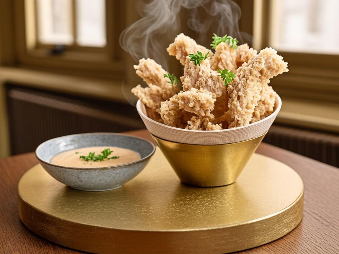 Tempura soie d'argent