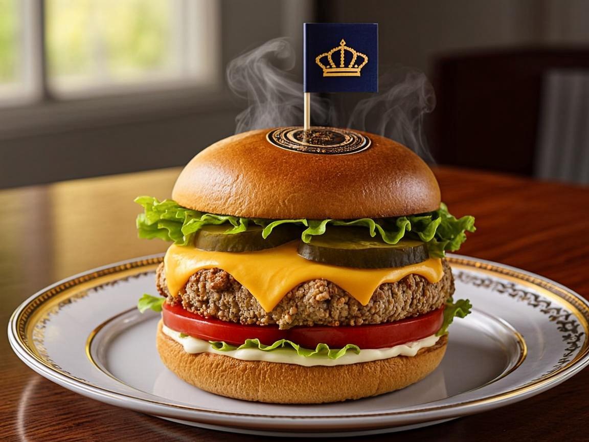 Royal chicken burger