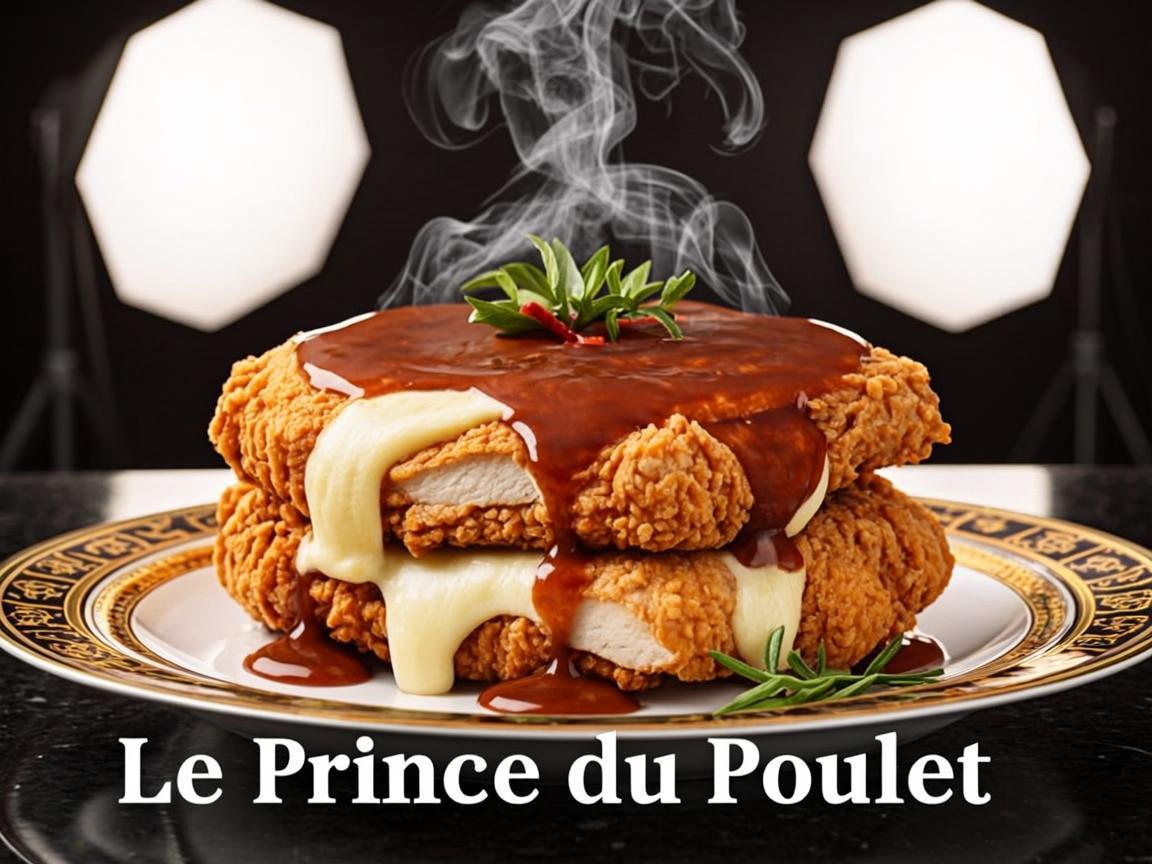 Double couronne cheese chicken