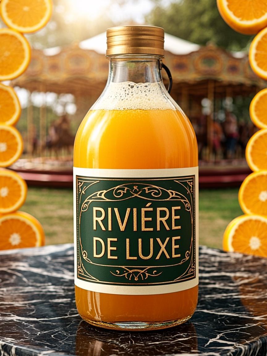 Orange velours pur jus 1 L