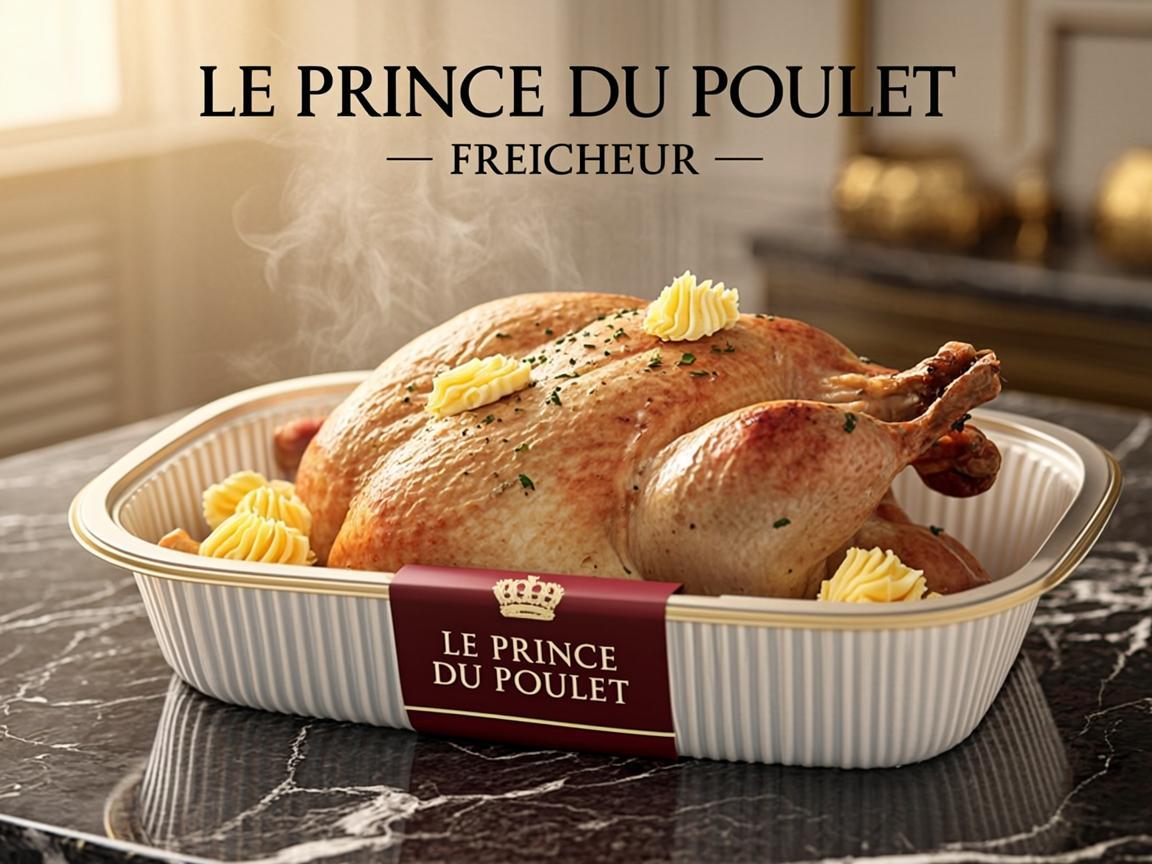Poulet prêt à rôtir herbes 14 kg