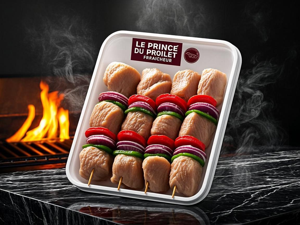 Brochettes fraîches x8