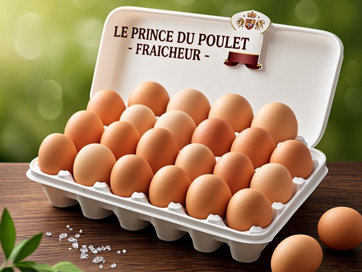 Œufs plein air label prince 30