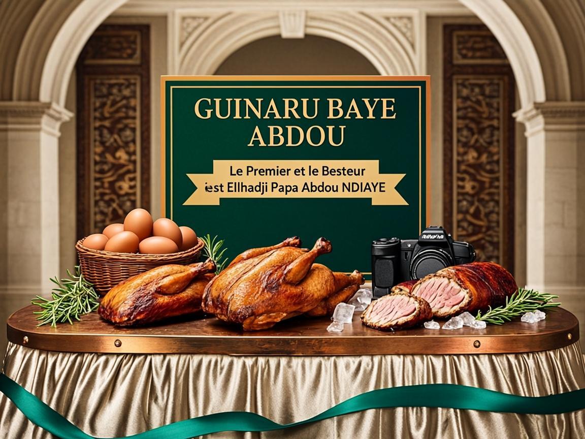 Héro étal Guinaru au palais d'or