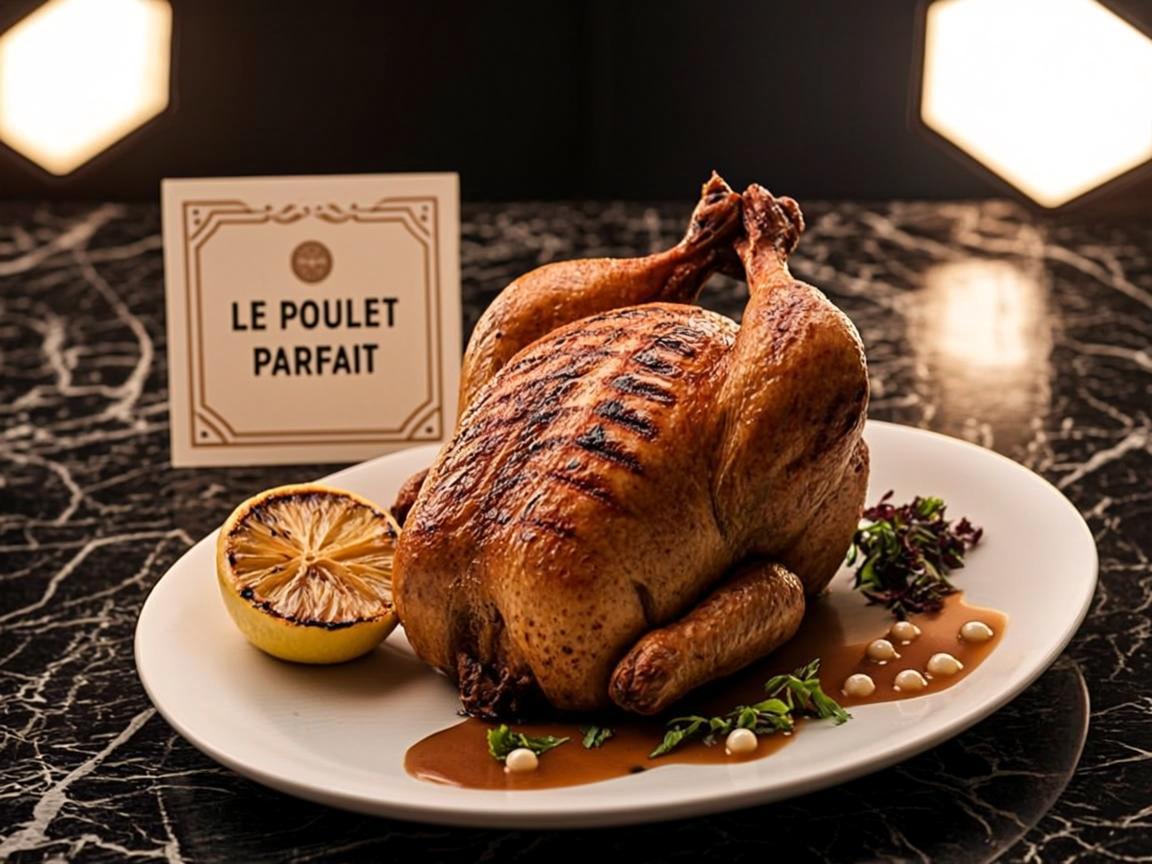 Demi poulet braise signature