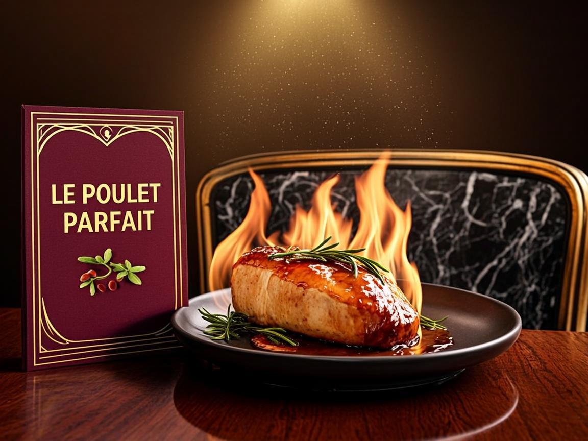 Côtelettes de volaille flambées