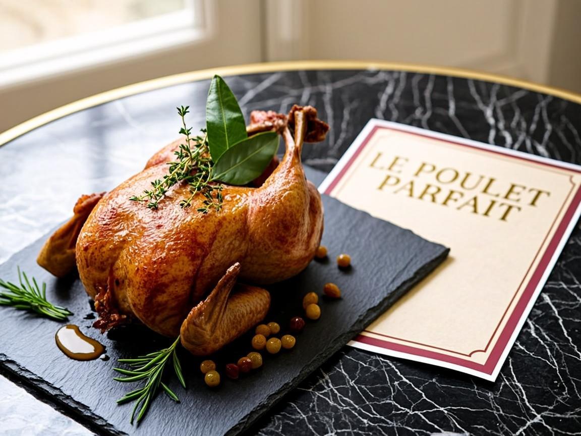 Poulet grillé herbes de salon