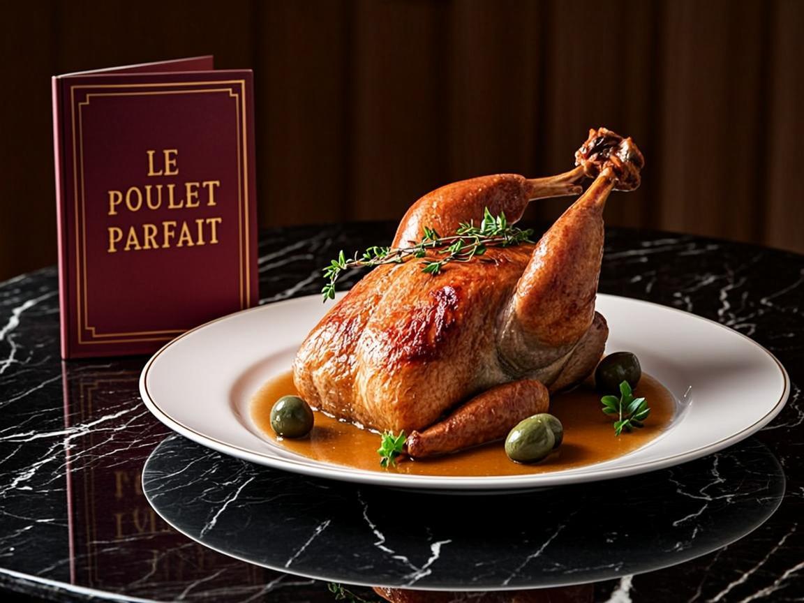 Poulet aux olives citron confit