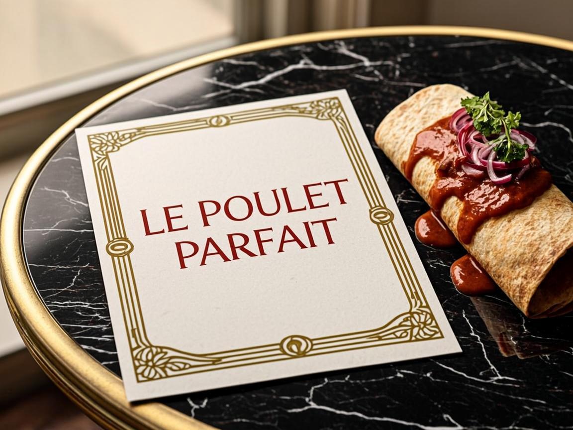 Wrap épicé poulet harissa