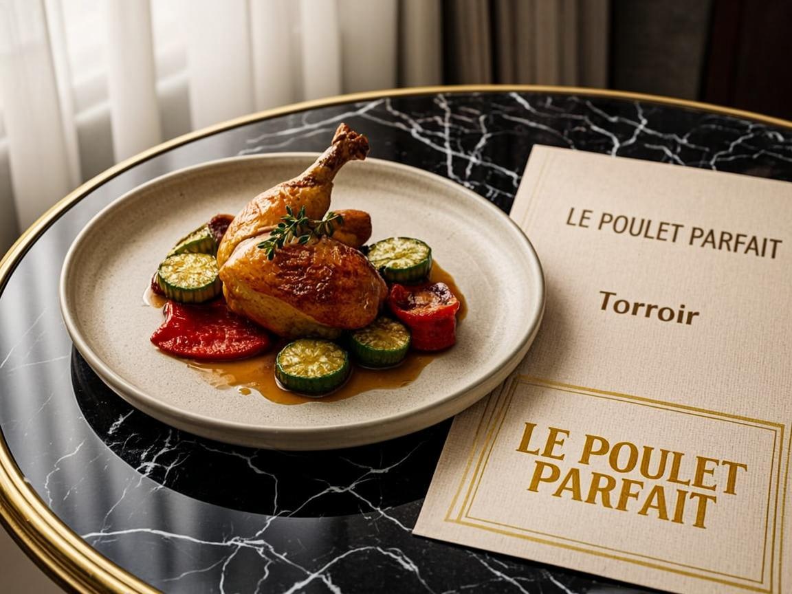 Assiette poulet terroir complet